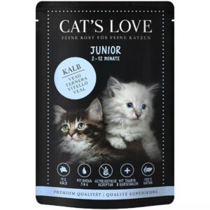 CAT'S LOVE JUNIOR PURO TERNERA - 85 g