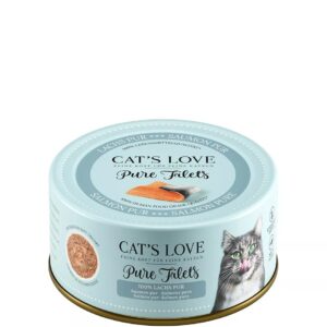 CAT'S LOVE PURO SALMÓN FILETS - 100 g