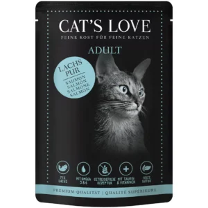CAT'S LOVE ADULT PURO SALMÓN - 85 g