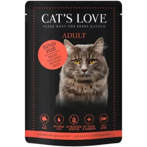 CAT'S LOVE ADULT PURO VACUNO - 85 g